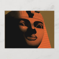 Vintage Travel Poster with Sphinx, Egypt, Africa