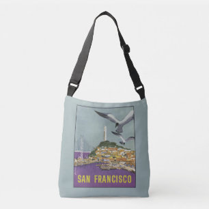 Vintage Travel San Francisco USA bags