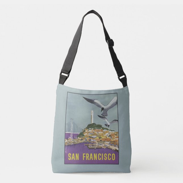 Vintage Travel San Francisco USA bags (Front)