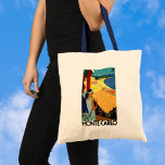 Vintage Travel, Tennis, Sports, Monte Carlo Monaco Tote Bag<br><div class="desc">Vintage illustration European travel poster or luggage label from Monte Carlo in Monaco featuring a couple holding tennis rackets and watching a tennis tournament near the beach and the beautiful blue Mediterranean Sea. Love and romance on the tennis courts. Monte Carlo is most famous for its casino, Le Grand Casino....</div>