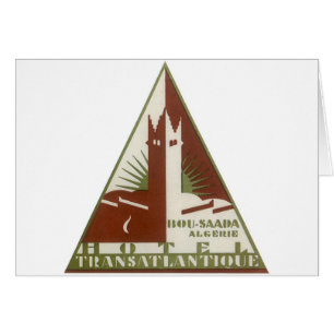 Vintage Travel, Trans Atlantique Hotel, Algeria