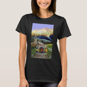 Vintage Travel, Women of Abruzzo, Italy T-Shirt
