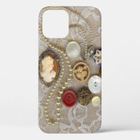 Vintage Treasures iPhone 12 Case