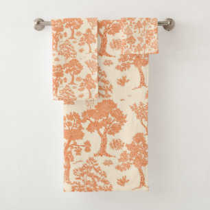 Vintage Tree Bath Towel Set