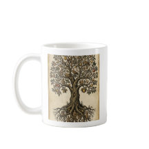 Vintage Tree of Life Coffee Mug