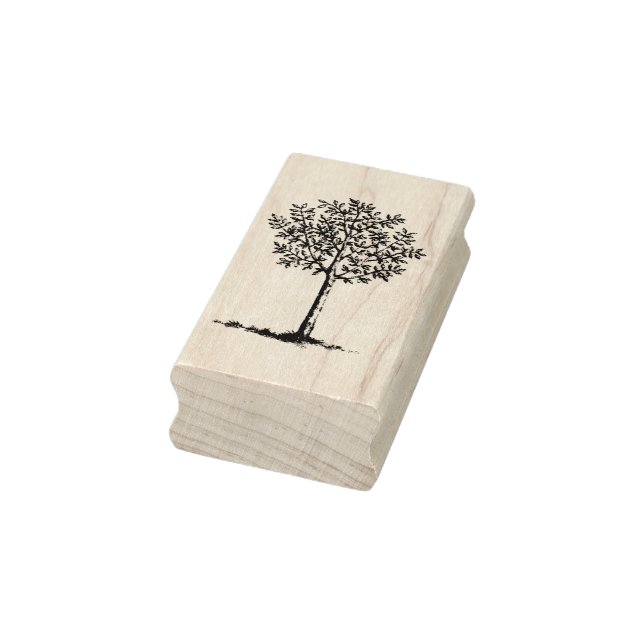 Vintage Tree Rubber Stamp (Stamp)