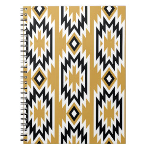 vintage trendy seamless decorative ethnic pattern. notebook