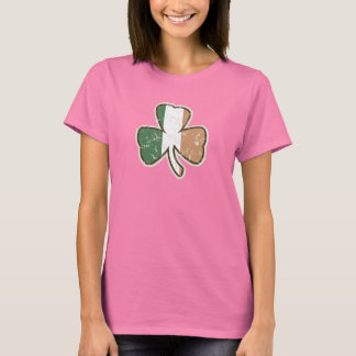Vintage Tri-Colour Irish Shamrock T-Shirt