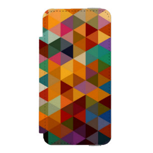 Vintage Triangles Pattern Background. Incipio Watson™ iPhone 5 Wallet Case