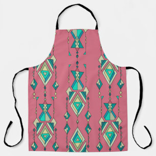 Vintage Tribal: Ethnic Seamless Pattern Apron
