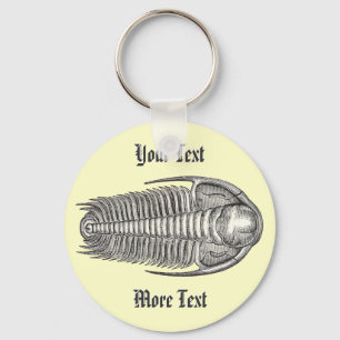 Vintage Trilobite Keychain