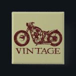 Vintage Triumph 15 Cm Square Badge<br><div class="desc">Vintage Triumph</div>