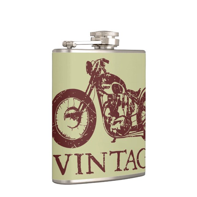 Vintage Triumph Hip Flask (Right)