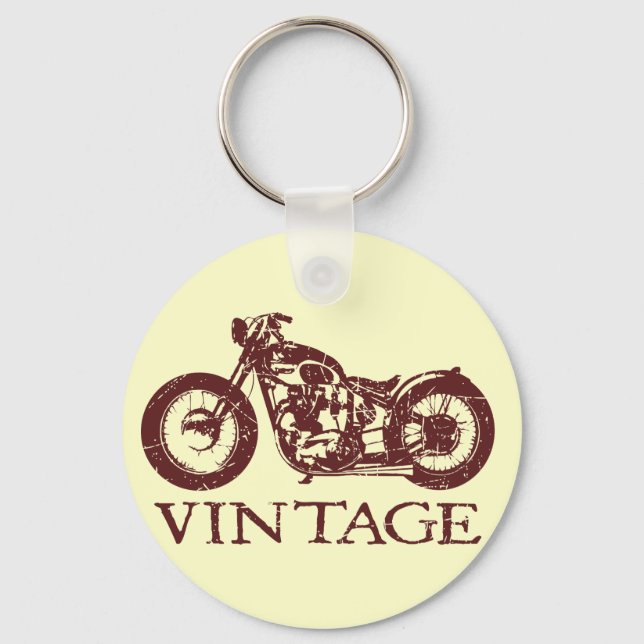 Vintage Triumph Key Ring (Front)