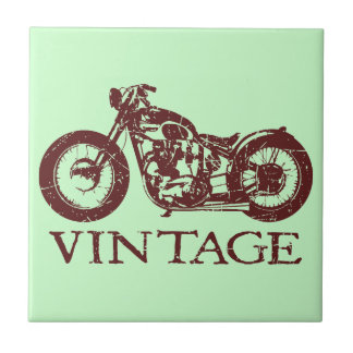 Vintage Triumph Tile