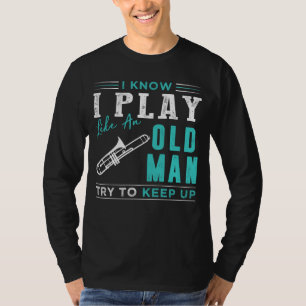 Vintage Trombone Virtuoso: Keep Up with My Hilario T-Shirt