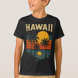Vintage Tropical Hawaii Hawaiian Souvenir Islands  T-Shirt