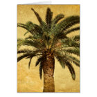 Vintage Tropical Palm Tree