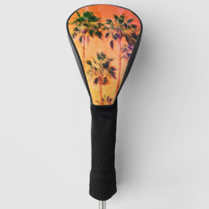 Vintage Tropical Palms Golf Head Cover