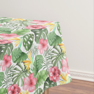 Vintage Tropical Tablecloth