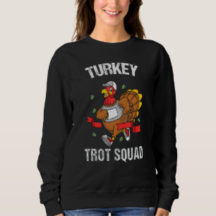 Vintage Trot Squad Shirt Turkey Costume Thanksgivi