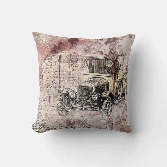Vintage Truck Cushion (Front)