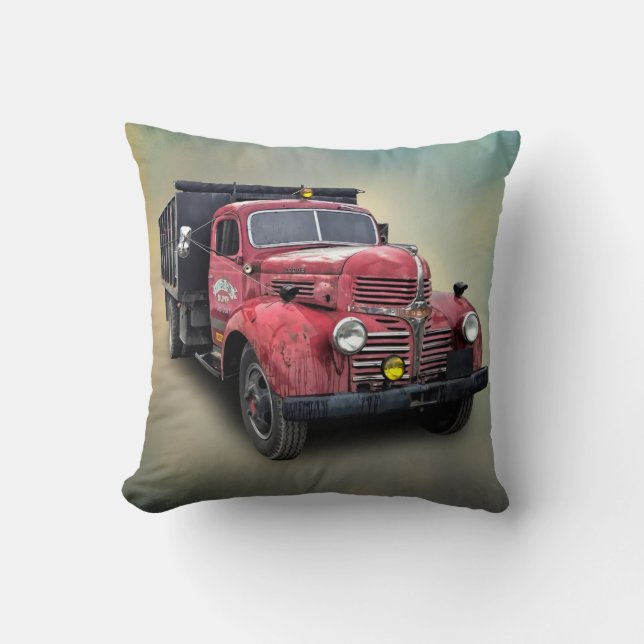 VINTAGE TRUCK CUSHION (Front)