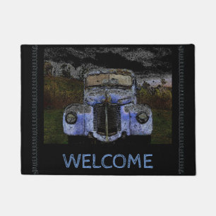 Vintage Truck Door Mat
