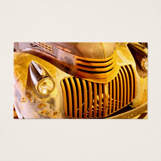 Vintage Truck Front Grill Med (Front)