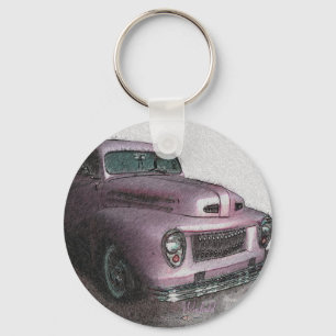 Vintage Truck Keychain