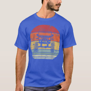 Vintage Truck Retro Sunset 4x4 Auto Off Road T-Shirt
