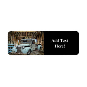 Vintage Truck Rustic Barn