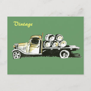 Vintage Truck v.1 Postcard