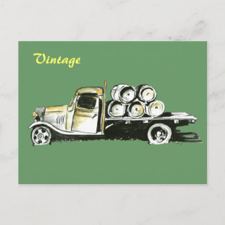 Vintage Truck v.1 Postcard