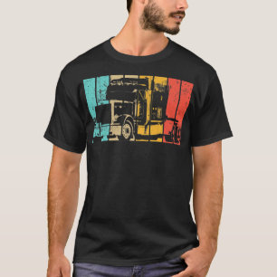 Vintage Trucker Big Rig Semi-Trailer Retro Truck D T-Shirt
