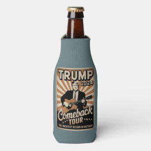 Vintage TRUMP 2024 Rocks COMEBACK TOUR Bottle Cooler