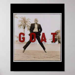 Vintage Trump Goat Middle Finger Felon President 2 Poster