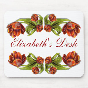 VINTAGE TULIP ~ Mousepad