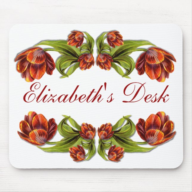 VINTAGE TULIP  ~  Mousepad (Front)
