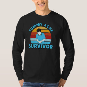 Vintage Tummy Ache Survivor 5 T-Shirt