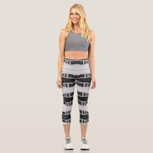 Vintage Turkey Istanbul Beylerbeyi palace Capri Leggings