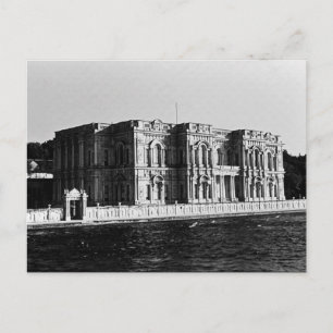 Vintage Turkey Istanbul Beylerbeyi palace Postcard