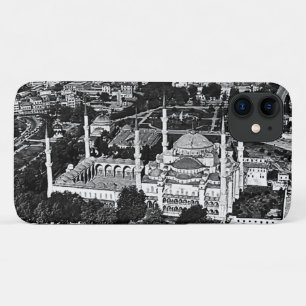 Vintage Turkey Istanbul blue mosque overview Case-Mate iPhone Case