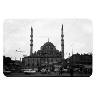 Vintage Turkey Istanbul The Yeni Camii mosque Magnet