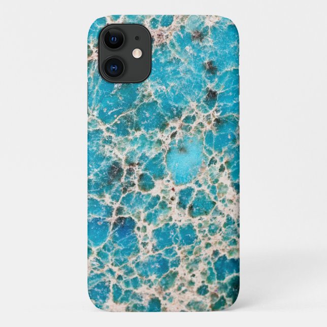 Vintage Turquoise Gemstone Case-Mate iPhone Case (Back)