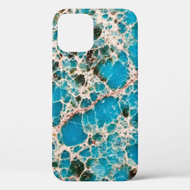 Vintage Turquoise Mosaic Case-Mate iPhone Case (Back)