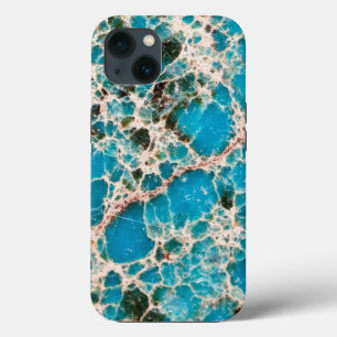 Vintage Turquoise Mosaic iPhone 13 Case