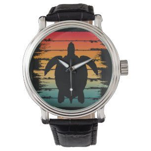 VINTAGE TURTLE SEA CREATURE REPTILE WATCH