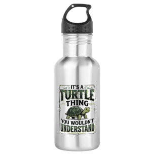 Vintage Turtle Thing Funny Turtle Lover Shirt_1 532 Ml Water Bottle