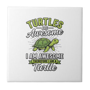 Vintage Turtles Are Awesome Funny Turtle Shirt_1 Tile